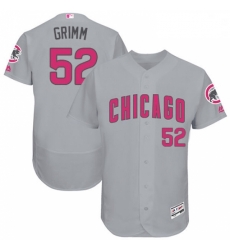 Mens Majestic Chicago Cubs 52 Justin Grimm Grey Mothers Day Flexbase Authentic Collection MLB Jersey Mens Majestic Chicago Cubs 52 Justin Grimm Grey Mothers Day Flexbase Authentic Collection MLB Jersey