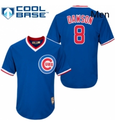 Mens Majestic Chicago Cubs 8 Andre Dawson Authentic Royal Blue Cooperstown MLB Jersey Mens Majestic Chicago Cubs 8 Andre Dawson Authentic Royal Blue Cooperstown MLB Jersey
