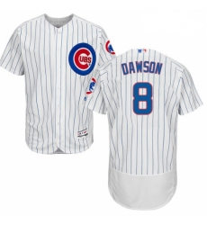Mens Majestic Chicago Cubs 8 Andre Dawson White Home Flex Base Authentic Collection MLB Jersey Mens Majestic Chicago Cubs 8 Andre Dawson White Home Flex Base Authentic Collection MLB Jersey