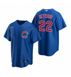 Mens Nike Chicago Cubs 22 Jason Heyward Royal Alternate Stitched Baseball Jerse Mens Nike Chicago Cubs 22 Jason Heyward Royal Alternate Stitched Baseball Jerse