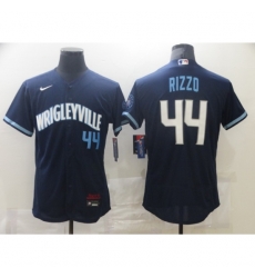 Men's Nike Chicago Cubs #44 Anthony Rizzo Navy Royal Alternate Stitched Jersey Men's Nike Chicago Cubs #44 Anthony Rizzo Navy Royal Alternate Stitched Jersey