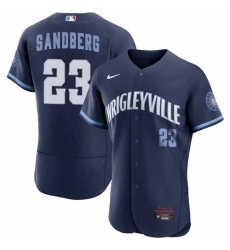 Men's Ryne Sandberg Chicago Cubs 2021 City Connect Wrigleyville Jersey Men's Ryne Sandberg Chicago Cubs 2021 City Connect Wrigleyville Jersey