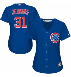 Womens Majestic Chicago Cubs 31 Fergie Jenkins Replica Royal Blue Alternate MLB Jersey Womens Majestic Chicago Cubs 31 Fergie Jenkins Replica Royal Blue Alternate MLB Jersey