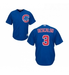 Youth Chicago Cubs 3 Daniel Descalso Authentic Royal Blue Alternate Cool Base Baseball Jersey Youth Chicago Cubs 3 Daniel Descalso Authentic Royal Blue Alternate Cool Base Baseball Jersey