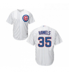 Youth Chicago Cubs 35 Cole Hamels Authentic White Home Cool Base Baseball Jersey Youth Chicago Cubs 35 Cole Hamels Authentic White Home Cool Base Baseball Jersey