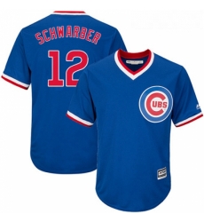 Youth Majestic Chicago Cubs 12 Kyle Schwarber Authentic Royal Blue Cooperstown Cool Base MLB Jersey Youth Majestic Chicago Cubs 12 Kyle Schwarber Authentic Royal Blue Cooperstown Cool Base MLB Jersey