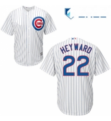 Youth Majestic Chicago Cubs 22 Jason Heyward Replica White Home Cool Base MLB Jersey Youth Majestic Chicago Cubs 22 Jason Heyward Replica White Home Cool Base MLB Jersey