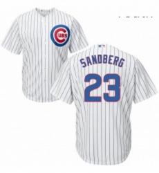 Youth Majestic Chicago Cubs 23 Ryne Sandberg Authentic White Home Cool Base MLB Jersey Youth Majestic Chicago Cubs 23 Ryne Sandberg Authentic White Home Cool Base MLB Jersey
