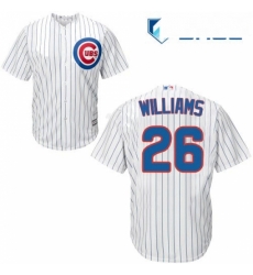 Youth Majestic Chicago Cubs 26 Billy Williams Replica White Home Cool Base MLB Jersey Youth Majestic Chicago Cubs 26 Billy Williams Replica White Home Cool Base MLB Jersey