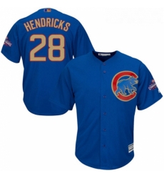 Youth Majestic Chicago Cubs 28 Kyle Hendricks Authentic Royal Blue 2017 Gold Champion Cool Base MLB Jersey Youth Majestic Chicago Cubs 28 Kyle Hendricks Authentic Royal Blue 2017 Gold Champion Cool Base MLB Jersey