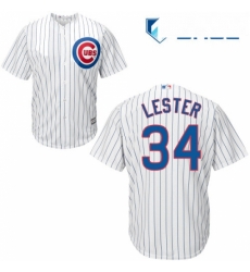 Youth Majestic Chicago Cubs 34 Jon Lester Authentic White Home Cool Base MLB Jersey Youth Majestic Chicago Cubs 34 Jon Lester Authentic White Home Cool Base MLB Jersey