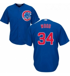 Youth Majestic Chicago Cubs 34 Kerry Wood Replica Royal Blue Alternate Cool Base MLB Jersey Youth Majestic Chicago Cubs 34 Kerry Wood Replica Royal Blue Alternate Cool Base MLB Jersey