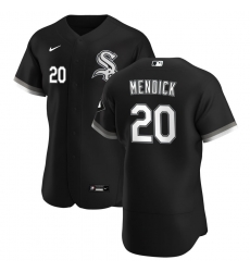 Men Chicago White Sox 20 Danny Mendick Men Nike Black Alternate 2020 Flex Base Player MLB Jersey Men Chicago White Sox 20 Danny Mendick Men Nike Black Alternate 2020 Flex Base Player MLB Jersey