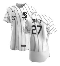 Men Chicago White Sox 27 Lucas Giolito Men Nike White Home 2020 Flex Base Player MLB Jersey Men Chicago White Sox 27 Lucas Giolito Men Nike White Home 2020 Flex Base Player MLB Jersey