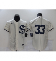 Men Chicago White Sox 33 James McCann Cream Elite 2021 Field of Dreams Jersey Men Chicago White Sox 33 James McCann Cream Elite 2021 Field of Dreams Jersey