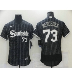 Men Chicago White Sox 73 Yermin Mercedes Black 2021 City Connect Stitched MLB Flex Base Nike Jersey Men Chicago White Sox 73 Yermin Mercedes Black 2021 City Connect Stitched MLB Flex Base Nike Jersey