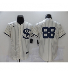 Men Chicago White Sox 88 Luis Robert Cream Elite 2021 Field of Dreams Jersey Men Chicago White Sox 88 Luis Robert Cream Elite 2021 Field of Dreams Jersey