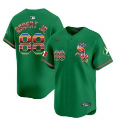 Men Chicago White Sox 88 Luis Robert Jr Green Mexico Vapor Premier Limited Stitched Baseball Jersey Men Chicago White Sox 88 Luis Robert Jr Green Mexico Vapor Premier Limited Stitched Baseball Jersey
