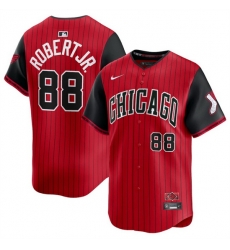 Men Chicago White Sox ACTIVE PLAYER Custom Red Black 2025 City Connect Limited Stitched Baseball Jersey Men Chicago White Sox ACTIVE PLAYER Custom Red Black 2025 City Connect Limited Stitched Baseball Jersey