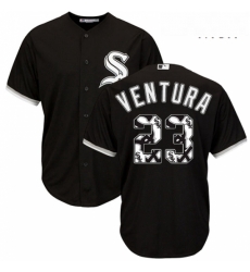 Mens Majestic Chicago White Sox 23 Robin Ventura Authentic Black Team Logo Fashion Cool Base MLB Jersey Mens Majestic Chicago White Sox 23 Robin Ventura Authentic Black Team Logo Fashion Cool Base MLB Jersey