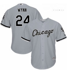 Mens Majestic Chicago White Sox 24 Early Wynn Replica Grey Road Cool Base MLB Jersey Mens Majestic Chicago White Sox 24 Early Wynn Replica Grey Road Cool Base MLB Jersey