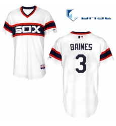 Mens Majestic Chicago White Sox 3 Harold Baines Replica White 2013 Alternate Home Cool Base MLB Jersey Mens Majestic Chicago White Sox 3 Harold Baines Replica White 2013 Alternate Home Cool Base MLB Jersey