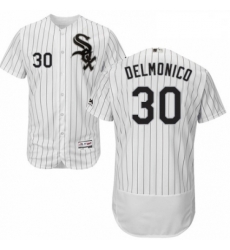 Mens Majestic Chicago White Sox 30 Nicky Delmonico White Home Flex Base Authentic Collection MLB Jersey Mens Majestic Chicago White Sox 30 Nicky Delmonico White Home Flex Base Authentic Collection MLB Jersey
