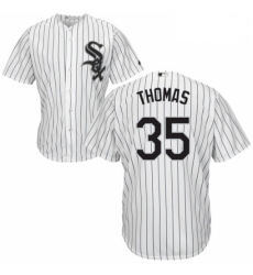Mens Majestic Chicago White Sox 35 Frank Thomas White Home Flex Base Authentic Collection MLB Jersey Mens Majestic Chicago White Sox 35 Frank Thomas White Home Flex Base Authentic Collection MLB Jersey