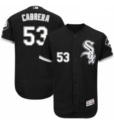 Mens Majestic Chicago White Sox 53 Melky Cabrera Black Flexbase Authentic Collection MLB Jersey Mens Majestic Chicago White Sox 53 Melky Cabrera Black Flexbase Authentic Collection MLB Jersey