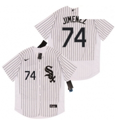 White Sox 74 Eloy Jimenez White 2020 Nike Flexbase Jersey White Sox 74 Eloy Jimenez White 2020 Nike Flexbase Jersey
