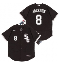 White Sox 8 Bo Jackson Black 2020 Nike Flexbase Jersey White Sox 8 Bo Jackson Black 2020 Nike Flexbase Jersey