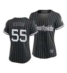 Women Chicago White Sox Southside Carlos Rodon Black 2021 Replica Jersey Women Chicago White Sox Southside Carlos Rodon Black 2021 Replica Jersey