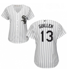 Womens Majestic Chicago White Sox 13 Ozzie Guillen Replica White Home Cool Base MLB Jersey Womens Majestic Chicago White Sox 13 Ozzie Guillen Replica White Home Cool Base MLB Jersey