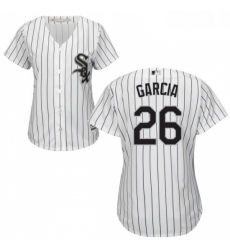 Womens Majestic Chicago White Sox 26 Avisail Garcia Replica White Home Cool Base MLB Jersey Womens Majestic Chicago White Sox 26 Avisail Garcia Replica White Home Cool Base MLB Jersey