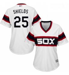 Womens Majestic Chicago White Sox 33 James Shields Authentic White 2013 Alternate Home Cool Base MLB Jersey Womens Majestic Chicago White Sox 33 James Shields Authentic White 2013 Alternate Home Cool Base MLB Jersey