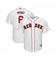 Youth Boston Red Sox 6 Johnny Pesky Authentic White 2019 Gold Program Cool Base Baseball Jersey Youth Boston Red Sox 6 Johnny Pesky Authentic White 2019 Gold Program Cool Base Baseball Jersey