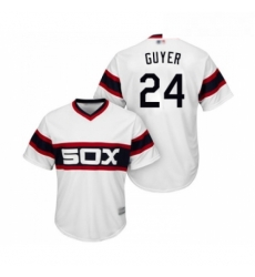 Youth Chicago White Sox 24 Brandon Guyer Replica White 2013 Alternate Home Cool Base Baseball Jersey Youth Chicago White Sox 24 Brandon Guyer Replica White 2013 Alternate Home Cool Base Baseball Jersey