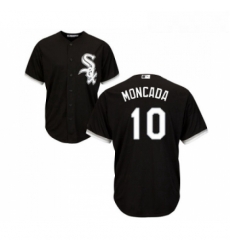 Youth Majestic Chicago White Sox 10 Yoan Moncada Replica Black Alternate Home Cool Base MLB Jerseys Youth Majestic Chicago White Sox 10 Yoan Moncada Replica Black Alternate Home Cool Base MLB Jerseys