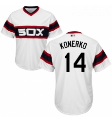 Youth Majestic Chicago White Sox 14 Paul Konerko Replica White 2013 Alternate Home Cool Base MLB Jersey Youth Majestic Chicago White Sox 14 Paul Konerko Replica White 2013 Alternate Home Cool Base MLB Jersey