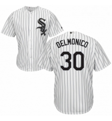 Youth Majestic Chicago White Sox 30 Nicky Delmonico Authentic White Home Cool Base MLB Jersey Youth Majestic Chicago White Sox 30 Nicky Delmonico Authentic White Home Cool Base MLB Jersey