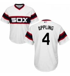 Youth Majestic Chicago White Sox 4 Luke Appling Authentic White 2013 Alternate Home Cool Base MLB Jersey Youth Majestic Chicago White Sox 4 Luke Appling Authentic White 2013 Alternate Home Cool Base MLB Jersey