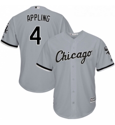 Youth Majestic Chicago White Sox 4 Luke Appling Replica Grey Road Cool Base MLB Jersey Youth Majestic Chicago White Sox 4 Luke Appling Replica Grey Road Cool Base MLB Jersey