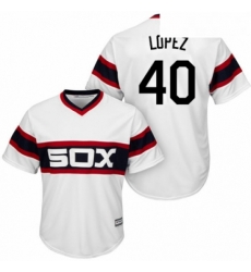 Youth Majestic Chicago White Sox 40 Reynaldo Lopez Authentic White 2013 Alternate Home Cool Base MLB Jersey Youth Majestic Chicago White Sox 40 Reynaldo Lopez Authentic White 2013 Alternate Home Cool Base MLB Jersey