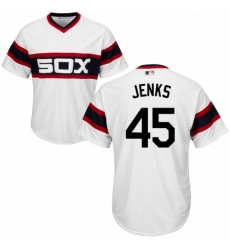 Youth Majestic Chicago White Sox 45 Bobby Jenks Authentic White 2013 Alternate Home Cool Base MLB Jersey Youth Majestic Chicago White Sox 45 Bobby Jenks Authentic White 2013 Alternate Home Cool Base MLB Jersey