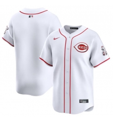 Men Cincinnati Reds Blank White Home Limited Stitched Baseball Jersey Men Cincinnati Reds Blank White Home Limited Stitched Baseball Jersey