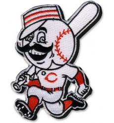 Men Cincinnati Reds Running Man Patch Biaog Men Cincinnati Reds Running Man Patch Biaog