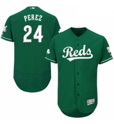 Mens Majestic Cincinnati Reds 24 Tony Perez Green Celtic Flexbase Authentic Collection MLB Jersey Mens Majestic Cincinnati Reds 24 Tony Perez Green Celtic Flexbase Authentic Collection MLB Jersey
