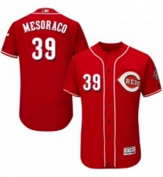 Mens Majestic Cincinnati Reds 39 Devin Mesoraco Red Alternate Flex Base Authentic Collection MLB Jersey Mens Majestic Cincinnati Reds 39 Devin Mesoraco Red Alternate Flex Base Authentic Collection MLB Jersey