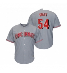 Youth Cincinnati Reds 54 Sonny Gray Replica Grey Road Cool Base Baseball Jersey Youth Cincinnati Reds 54 Sonny Gray Replica Grey Road Cool Base Baseball Jersey