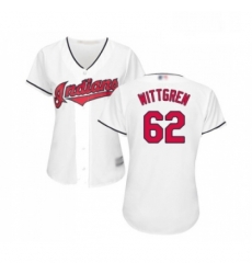 Womens Cleveland Indians 62 Nick Wittgren Replica White Home Cool Base Baseball Jersey Womens Cleveland Indians 62 Nick Wittgren Replica White Home Cool Base Baseball Jersey